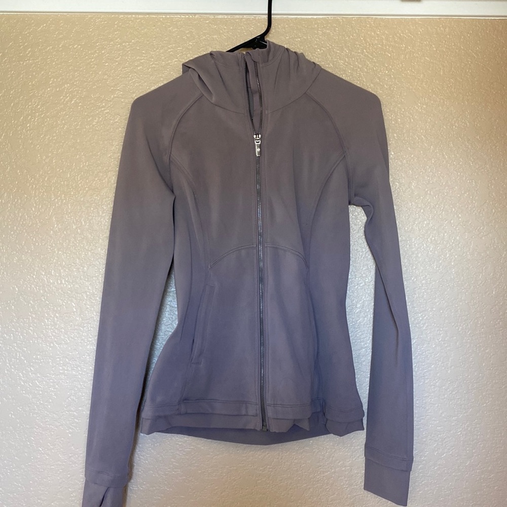 Lululemon light purple Hooded Define Jacket Nulu